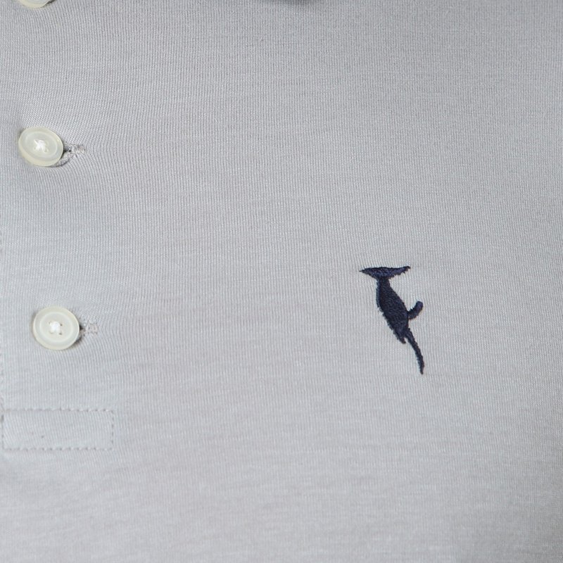 Grå polo skjorte herre sommer | Sanwin Beachwear