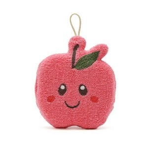 Keukenspons appel rood 11x12x2cm