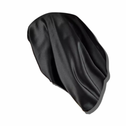 YOSMO 100 % Mulberry Silk Sleep Hårklud – Stor – Til langt, tykt og krøllet hår