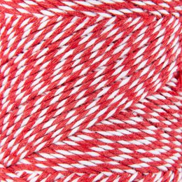 Sensy Premium 2 mm - 240 jardów Zestaw sznurka w paski ze 100% bawełny