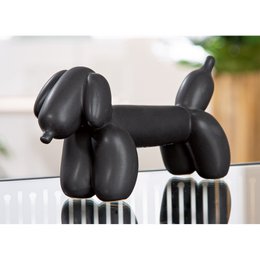 Figur Dackel Dachshund Ballon Dog Black H. 10 cm, Ve 2
