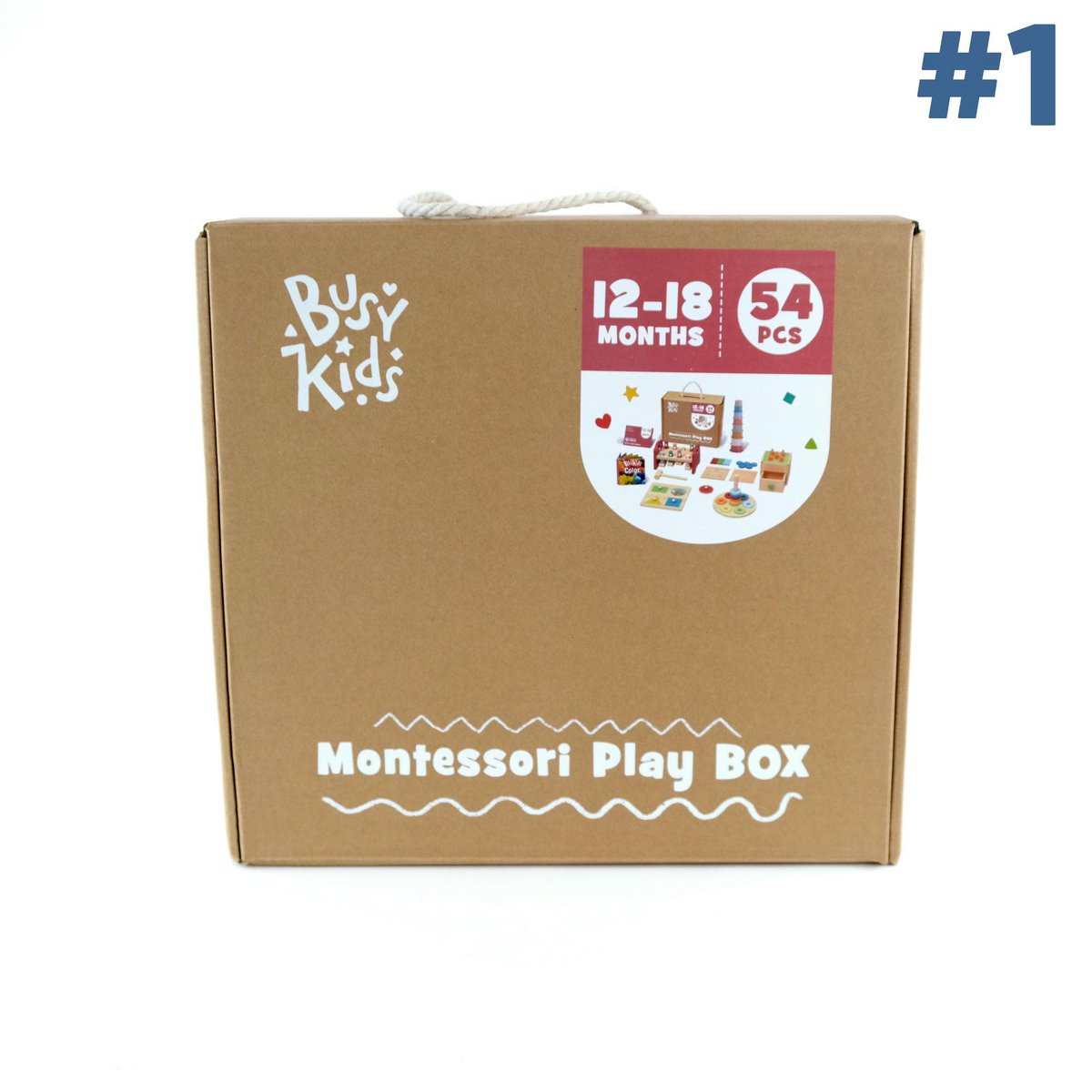 BusyKids Montessoriset voor kinderen van 12 tot 18 maanden