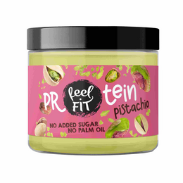 Feel FIT Protein Pistazienaufstrich, Proteincreme 24 %, ohne Zuckerzusatz, ohne Palmöl 200 g
