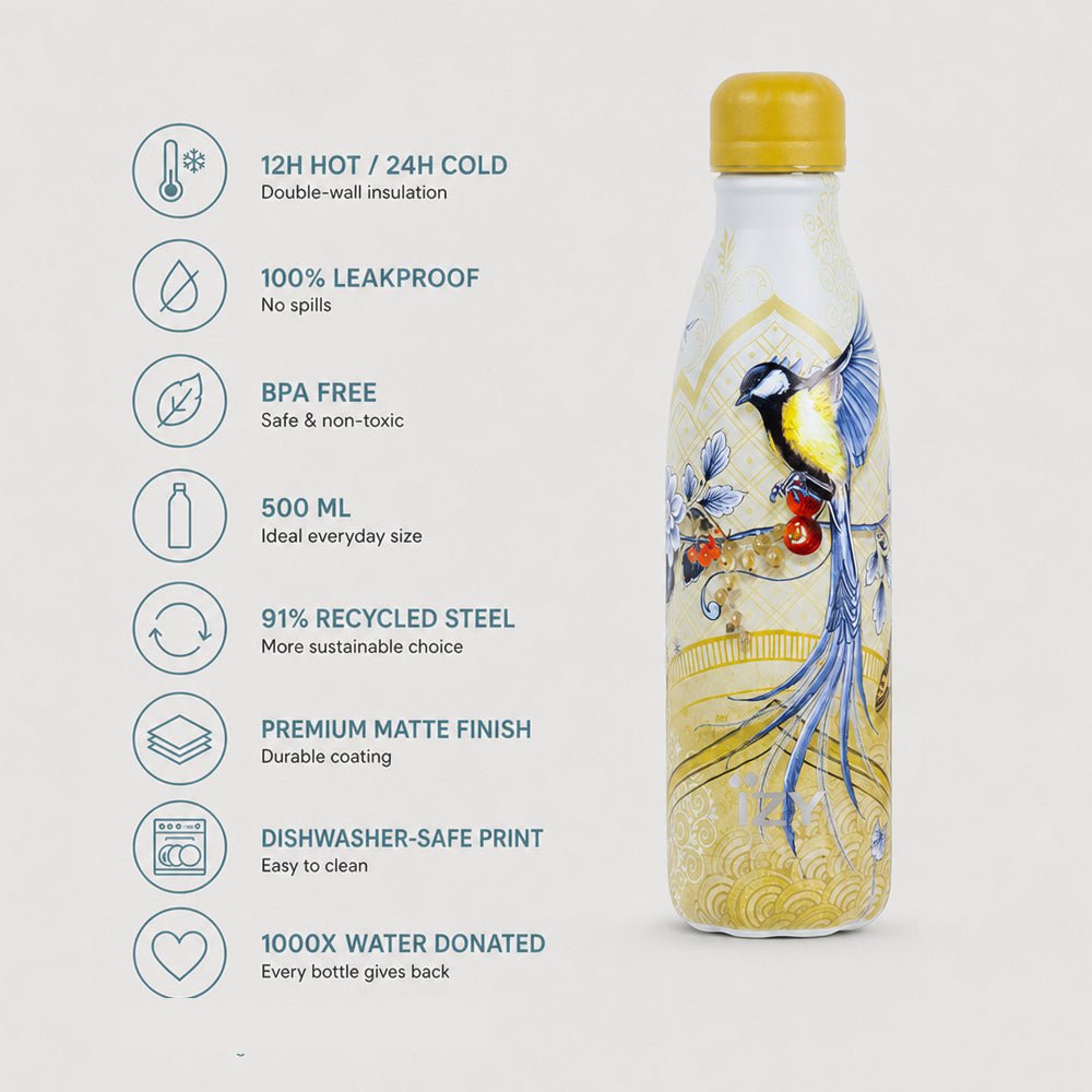 IZY Bottles - Saffron Gold 2.0 - 500ML