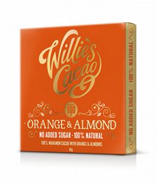 Orange & Almond, Maranon, Peru (100% dark - no added sugar