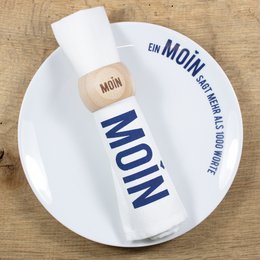 maritime half-linen napkin Hello