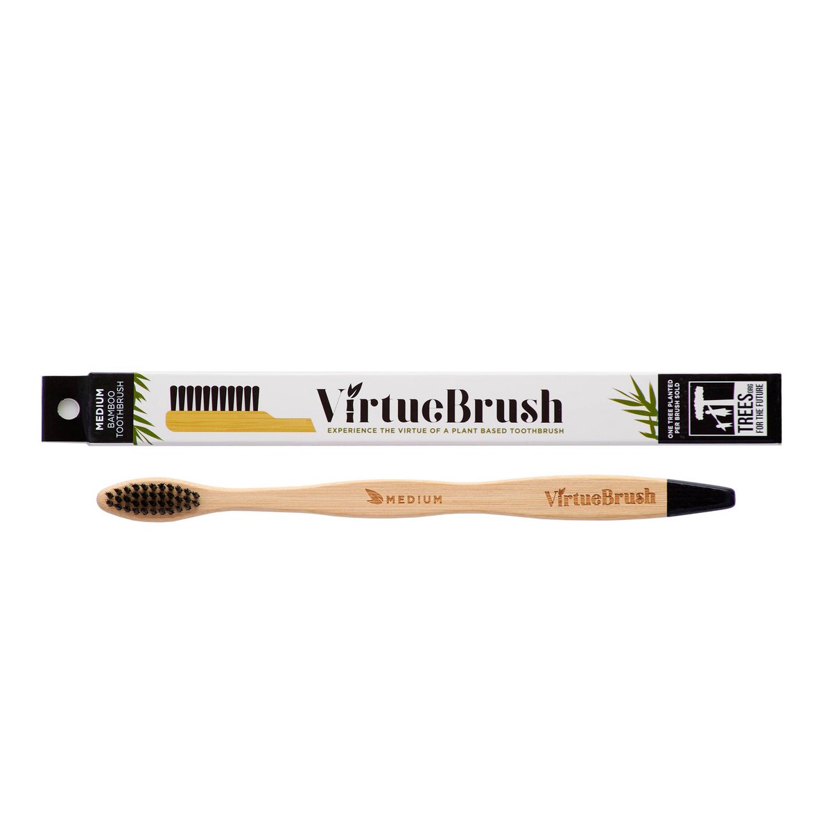 ERWACHSENE DIAMOND HEAD FLOSS SPITZE BAMBUSZAHNBÜRSTE