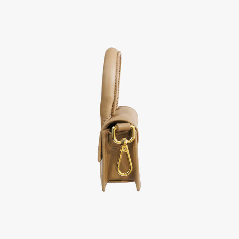The Dog Musthaves Designer Bag – Belohnungstasche für Hundeleckerlis und Kotbeutelspender – Sand Taupe