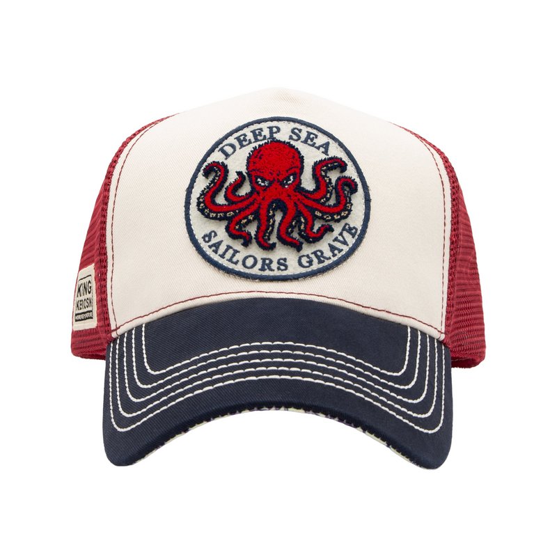 Trucker cap 'Deep Sea' in multicolored