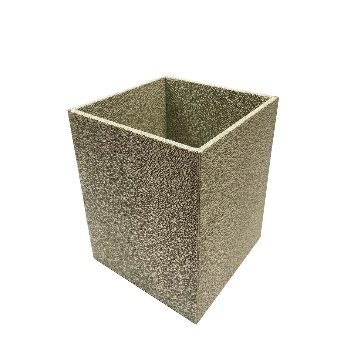 Waschin Basket Ray Green Garbage Can in pelle sintetica