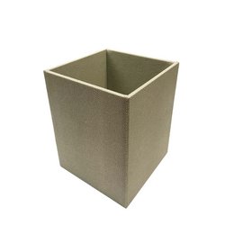 Waschin Basket Ray Green Garbage Can in pelle sintetica
