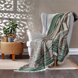 Ela Soft Jacquard Bomuld Sengetæppe
