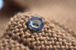 Cardigan for newborns and babies made from 100% finest merino wool - deer - the perfect gift for a birth