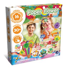 Paper Flowers Lab - Uddannelseslegetøj til børn (7 sprog)