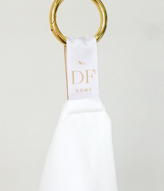 Kitchen Towel Branches White