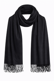 HS Cashmere Look tørklæde - 10+ farver - 180x68cm - Alsidig brug