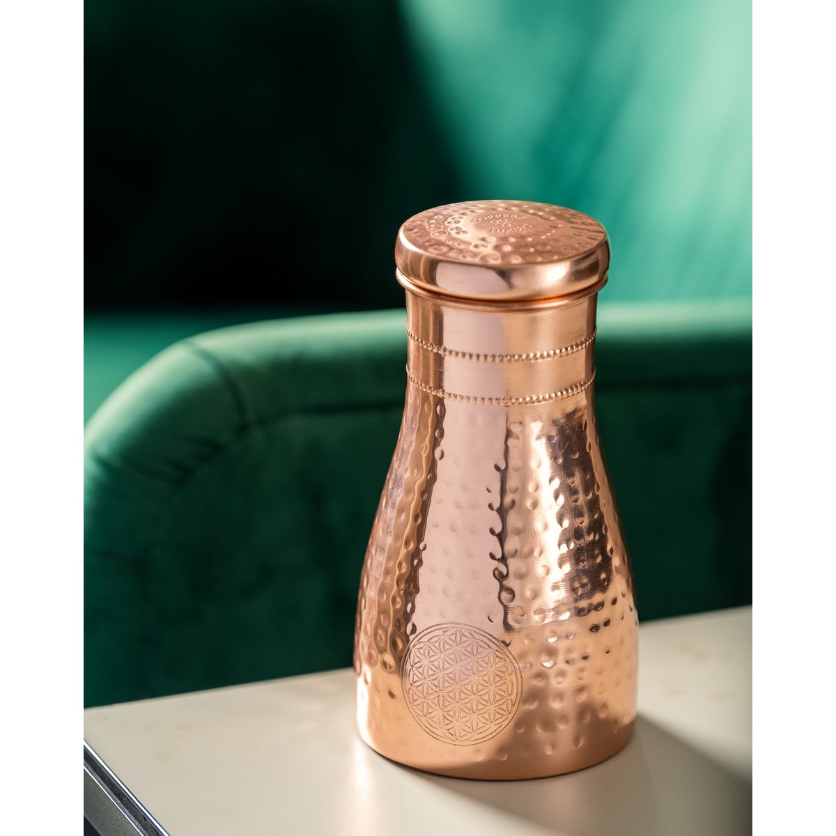 Flower of Life Copper Carafe 1000 ml