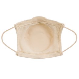 Gorro bucal deportivo lavable 2 capas color Piel