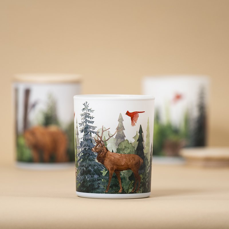 Save the Planet Scented Soy Wax Candle | Purifying Forest