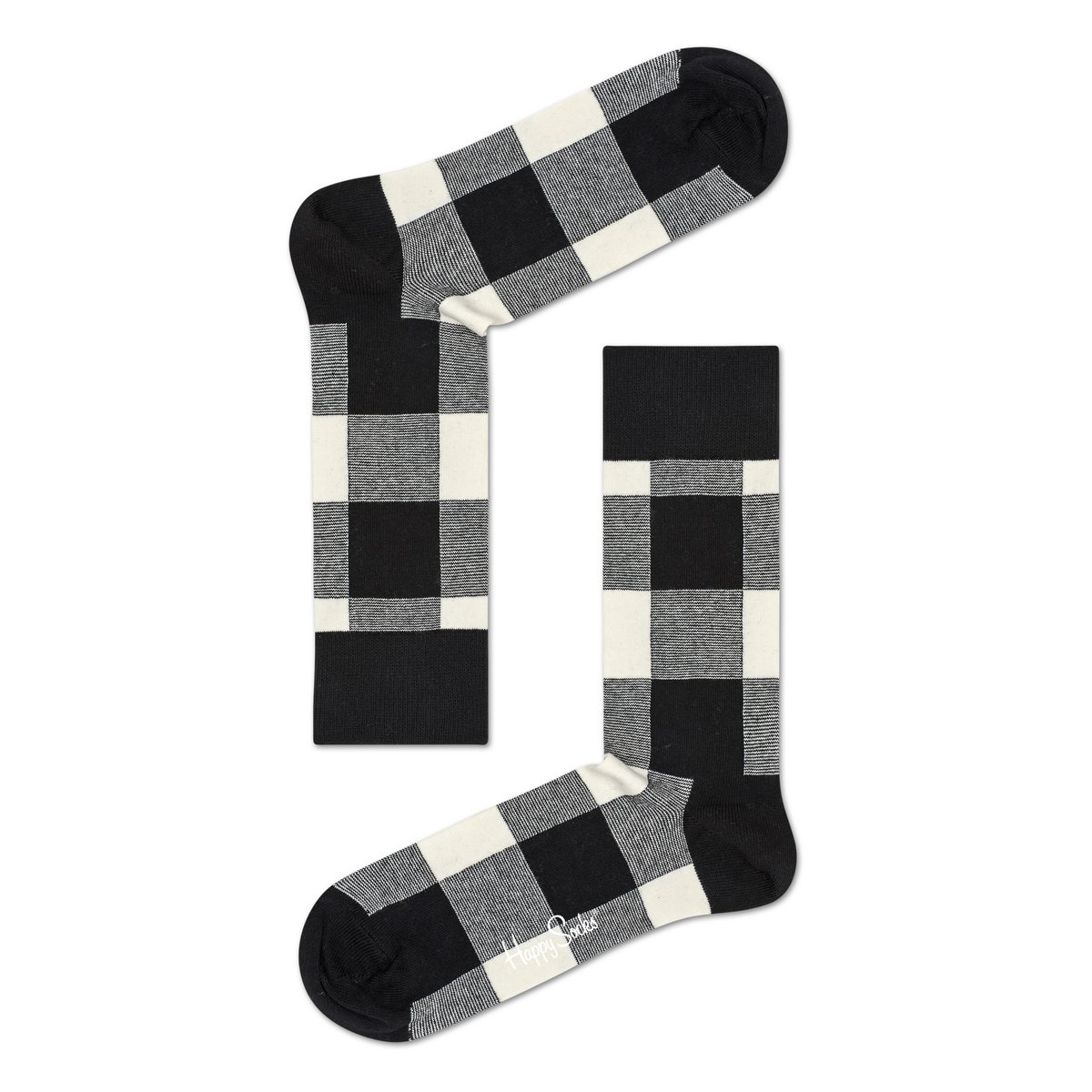 Happy Socks XBLW09-9003 Zwart & Wit Geschenkdoos