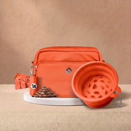 Bag and Bowl Poppy Orange