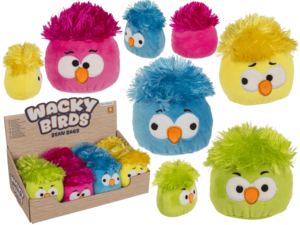 Whacky birds zitzakken, 11 cm,