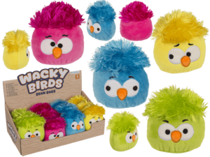 Whacky birds zitzakken, 11 cm,