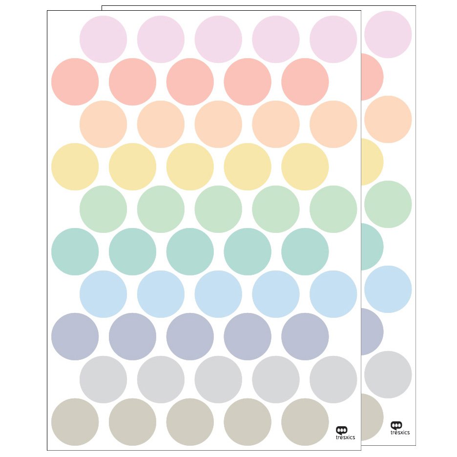 Dots pastel (2 Sheets)