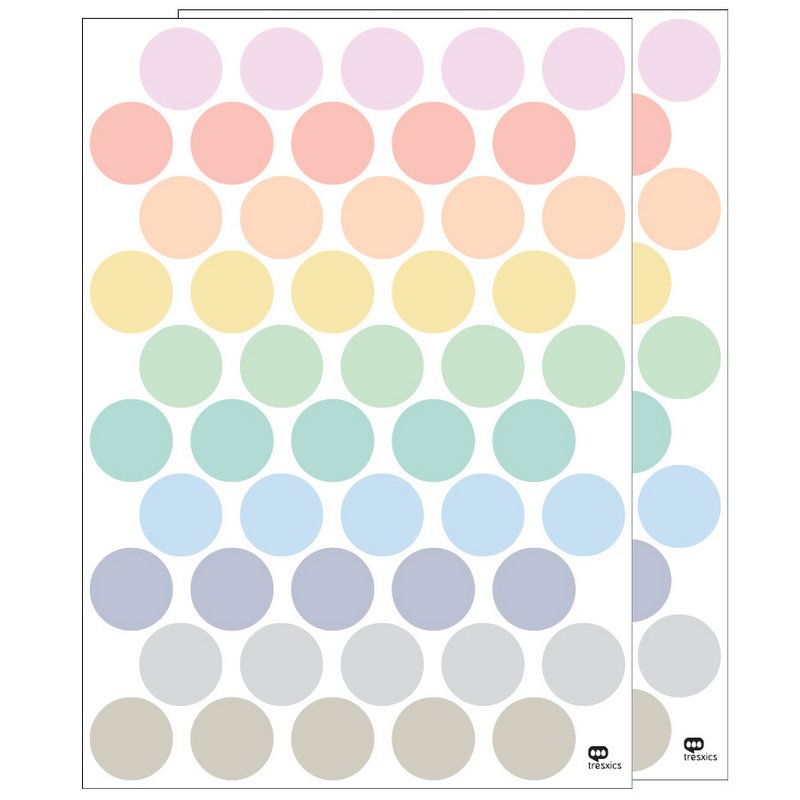 Dots pastel (2 Sheets)