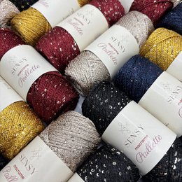 Sensy Paillette Macrame Cord - 109 Yards 100% polyester