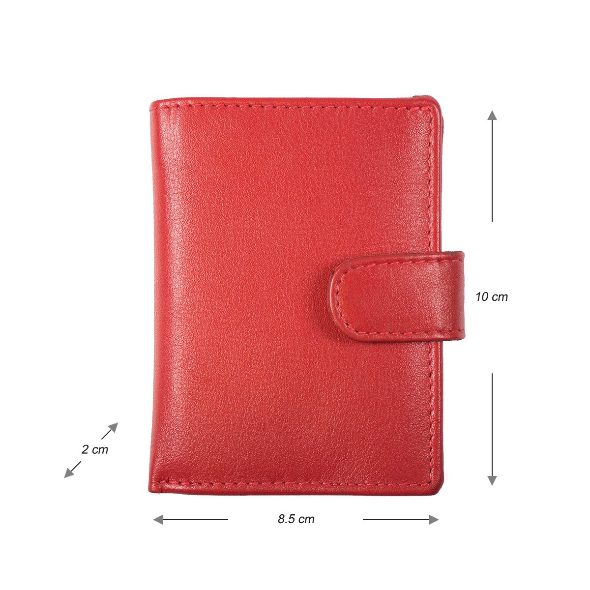 Cardprotector - Miniwallet - Mini wallet - Leather card holder leather - Credit card holder In 11 Colors