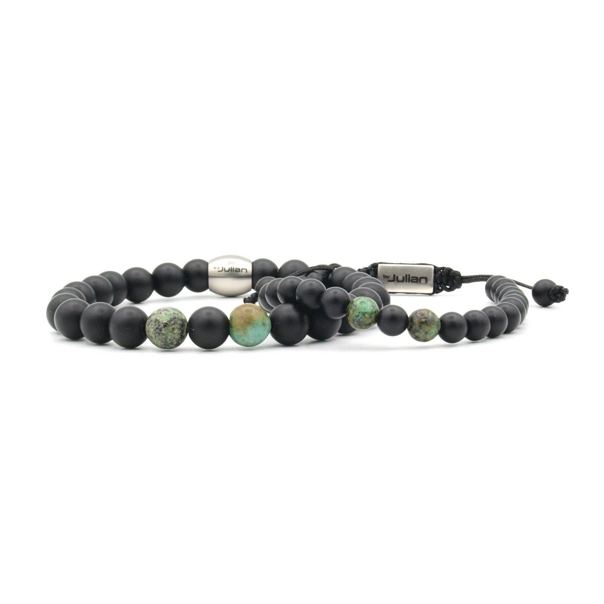 Father and son bracelet set Afr. Turquoise