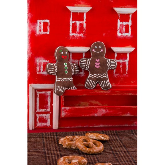 Textil-Kakao Lebkuchen-Keks Mädchen