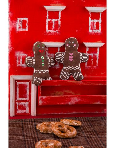 Textiel cacao Ginerbread koekje Girl
