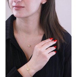 Mondset - Gold und Kristall
