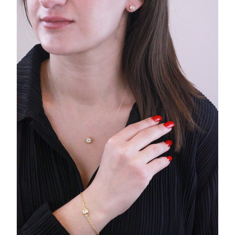 Mondset - Gold und Kristall