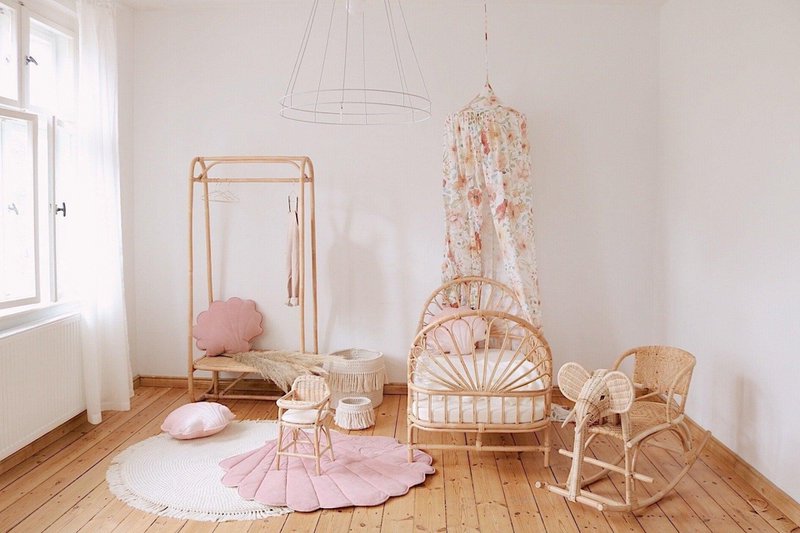 "Soft Pink" Velvet Shell Pude
