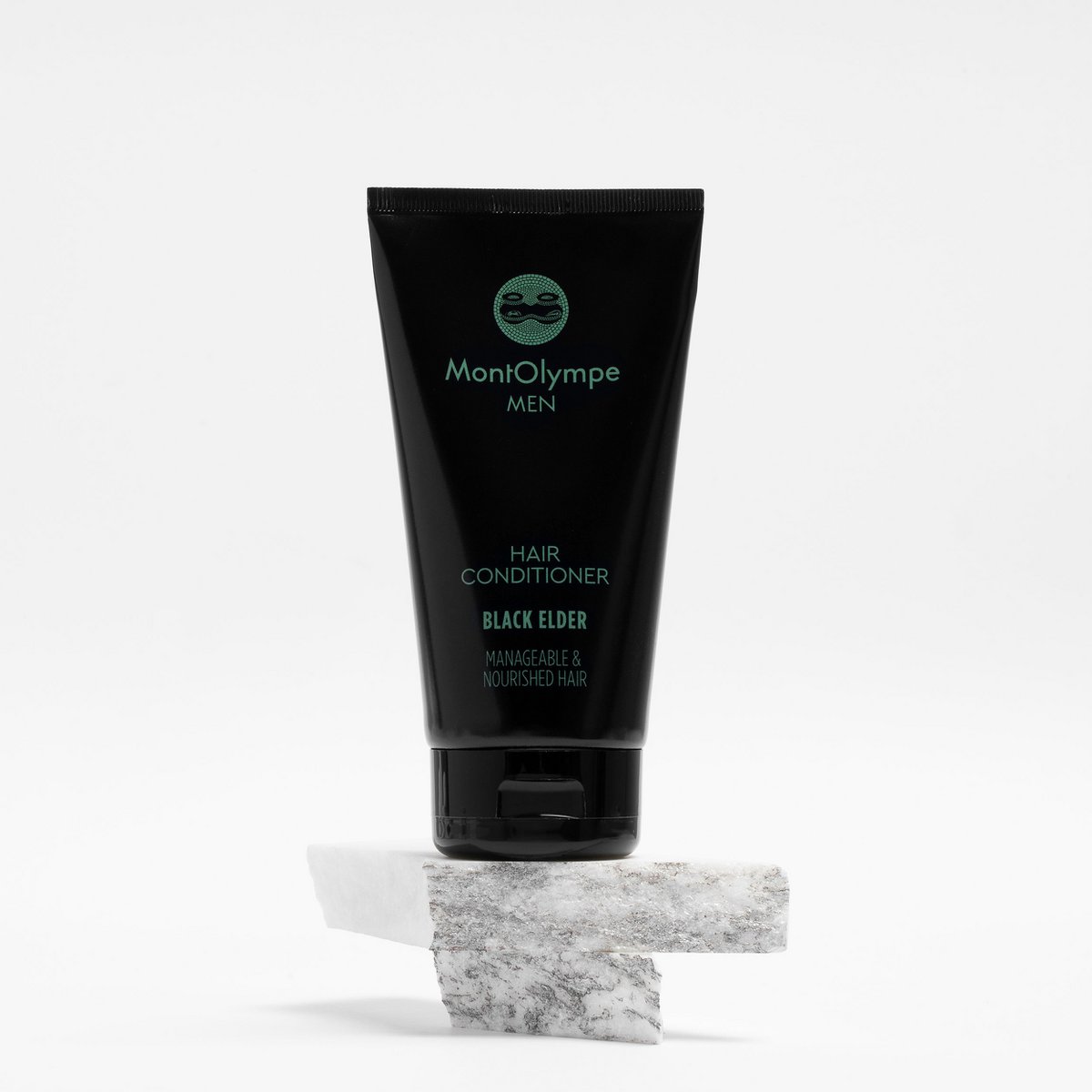 Condizionatore di capelli anziani neri