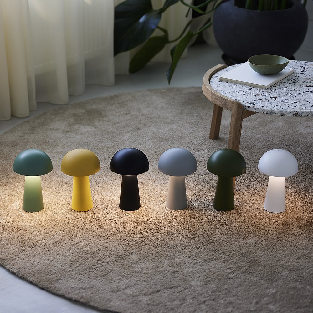 BORDLAMPE MOVE ME STØVET GUL