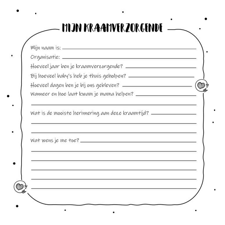 Fill-in book SilliBeads - My Maternity Visit Fill-in book - Copertina rigida Wire-o (SERIES BLACK/WHITE)