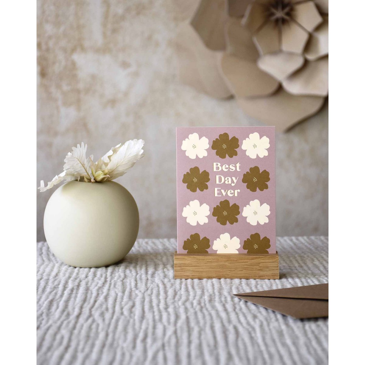 Oak A6 Stand, Display for Cards & Small Prints