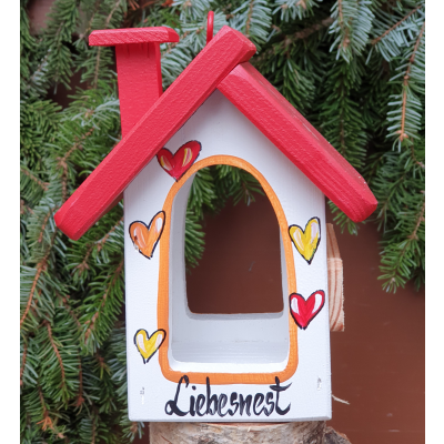 Willa dla Ptaków - Karmnik Chatka Górska Mini - "Love Nest"