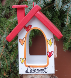 Bird Villa - Feeding House Mountain Hut Mini - "Love Nest"
