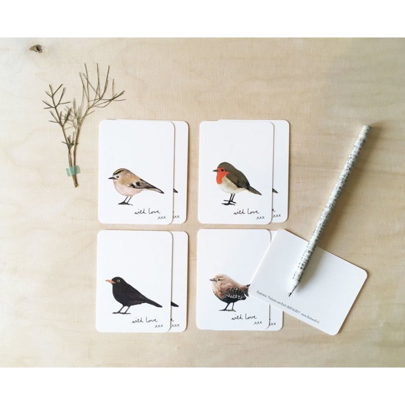 gift tags | Birds (set)