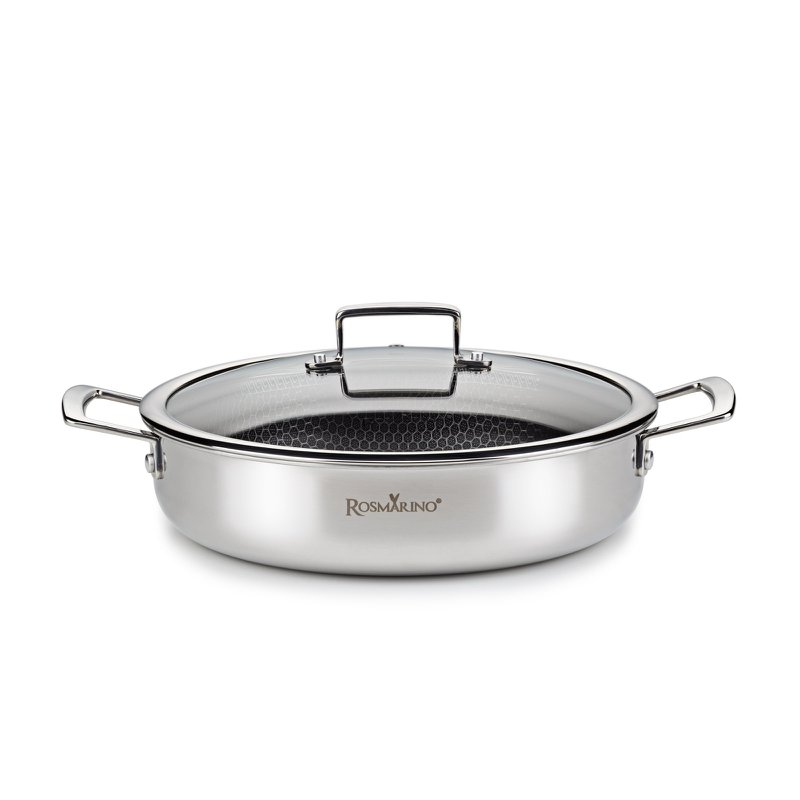 Rosmarino - Hexapro low frying pan with lid - 28cm