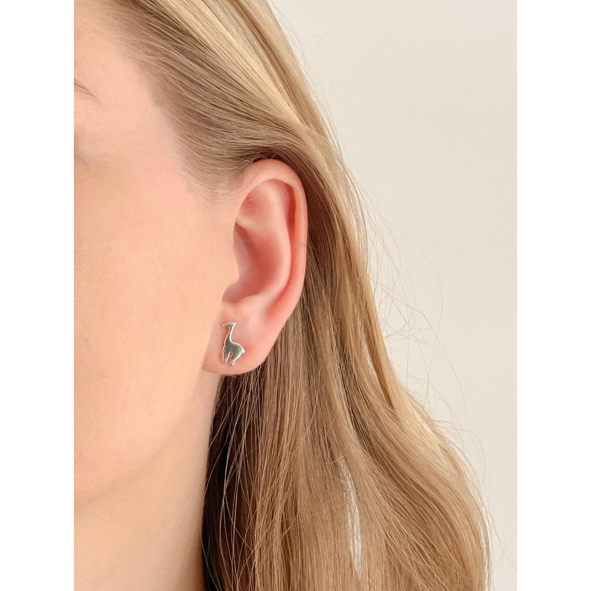 KASIRI 950 Silver Handmade Earrings - Alpaca