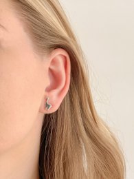 KASIRI 950 Silver Handmade Earrings - Alpaca