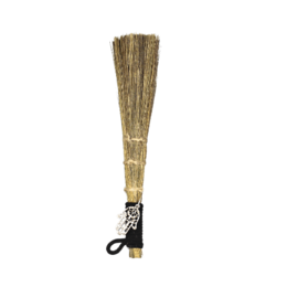 Broom With Metal Fatima Hand