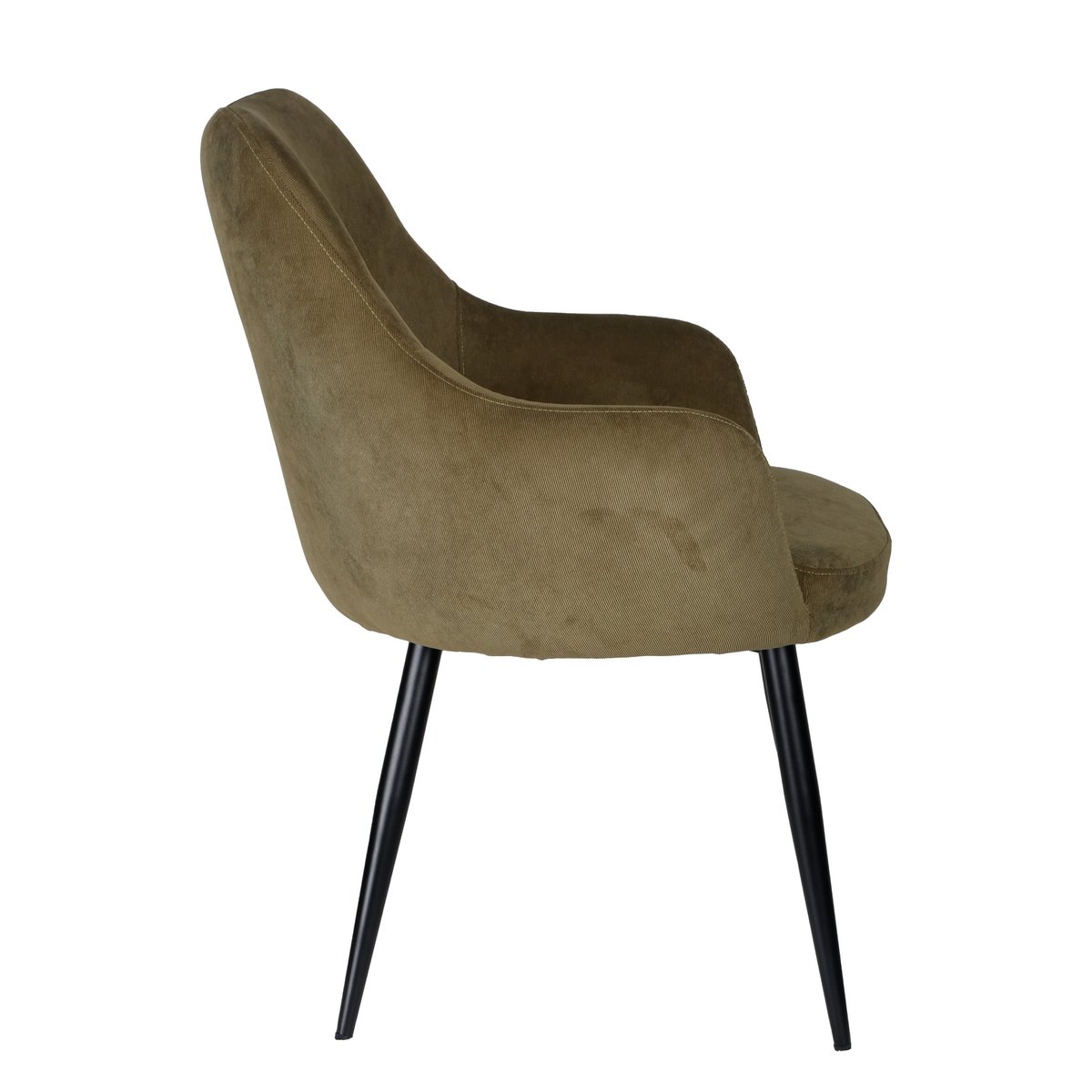 Ivy Dining Chair - Green Rib