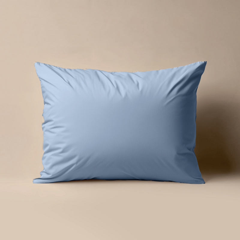 Zelesta Premiumbed Pillowcase Sæt med 2 - Dream Blue & Cream